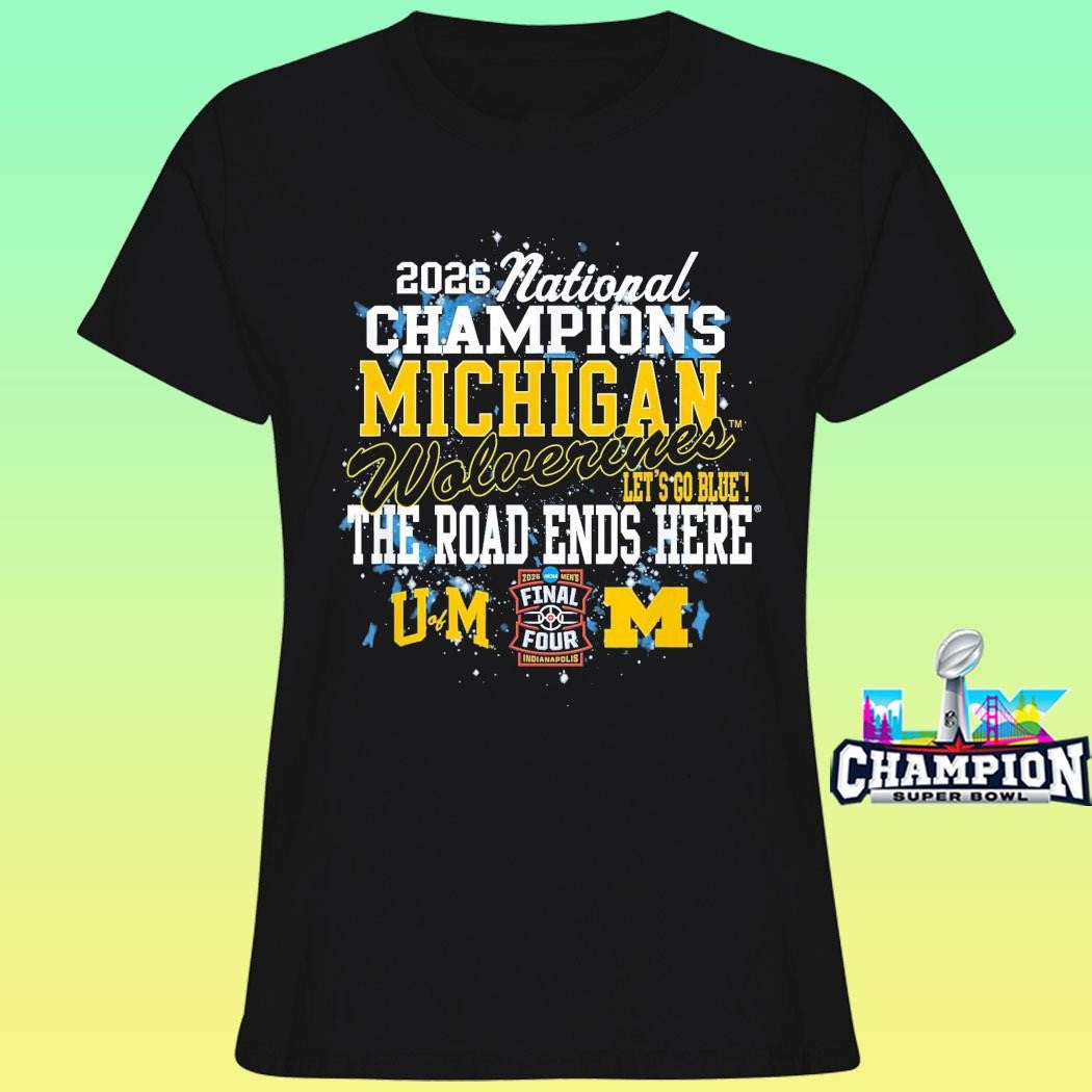 Michigan Wolverines 2026 National Champs Men’s Basketball Shirt