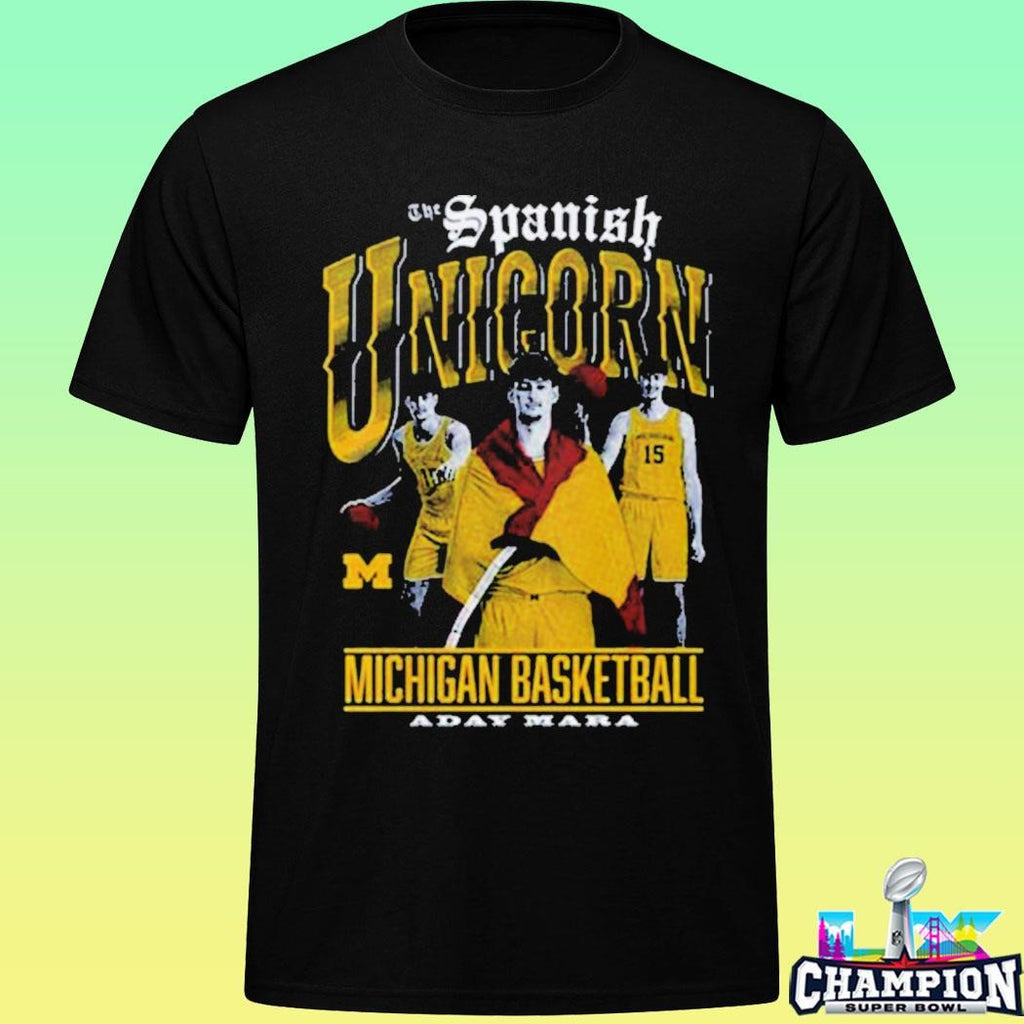 Michigan Wolverines Aday Mara The Spanish Unicorn Shirt