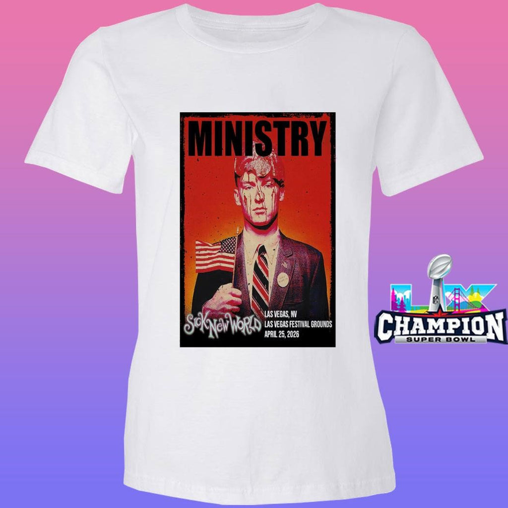Ministry Concert Las Vegas Nv April 25 2026 Shirt