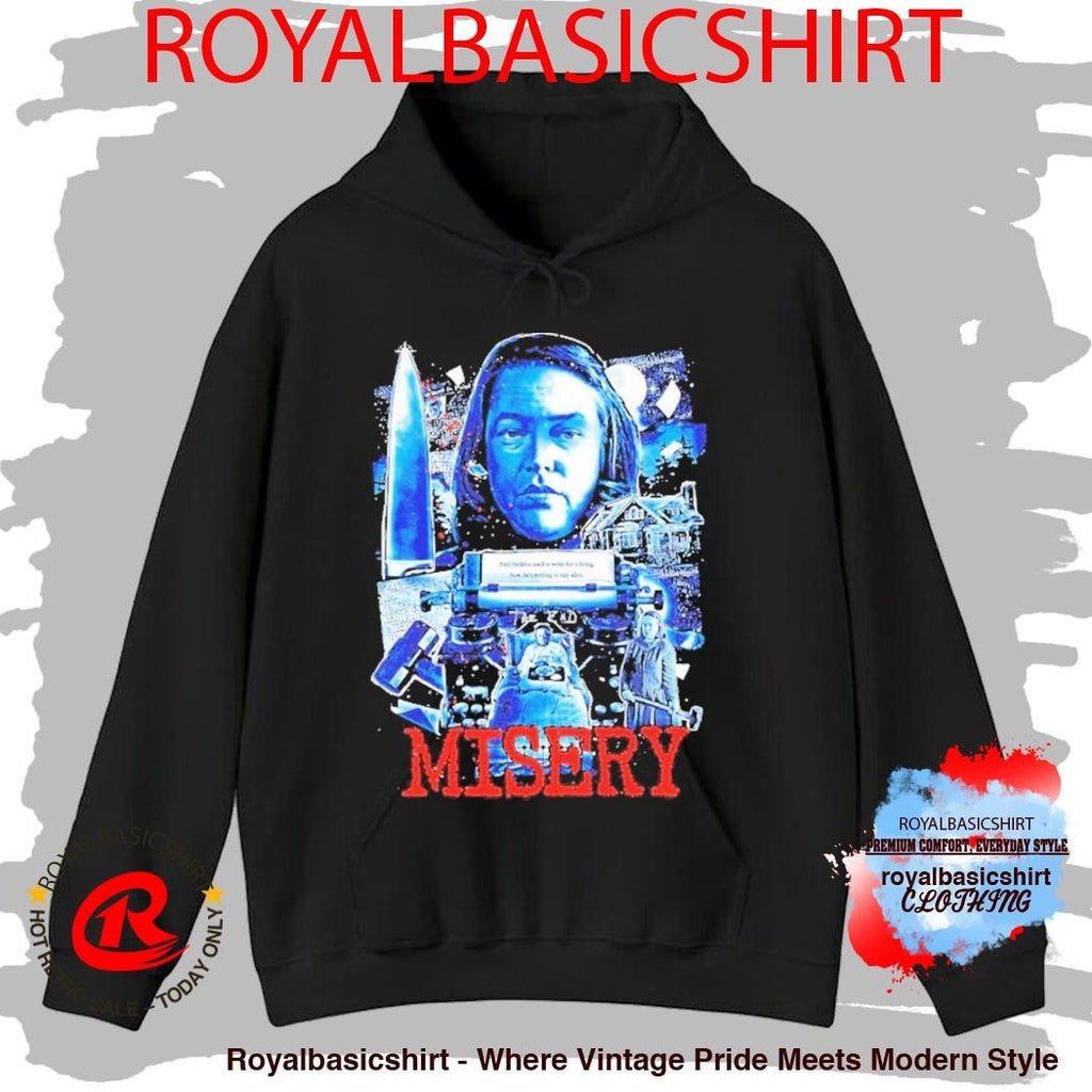 Misery It’s For The Best Paul Sheldon Used Write For A Living Now He’s Writing To Stay Alive Shirt