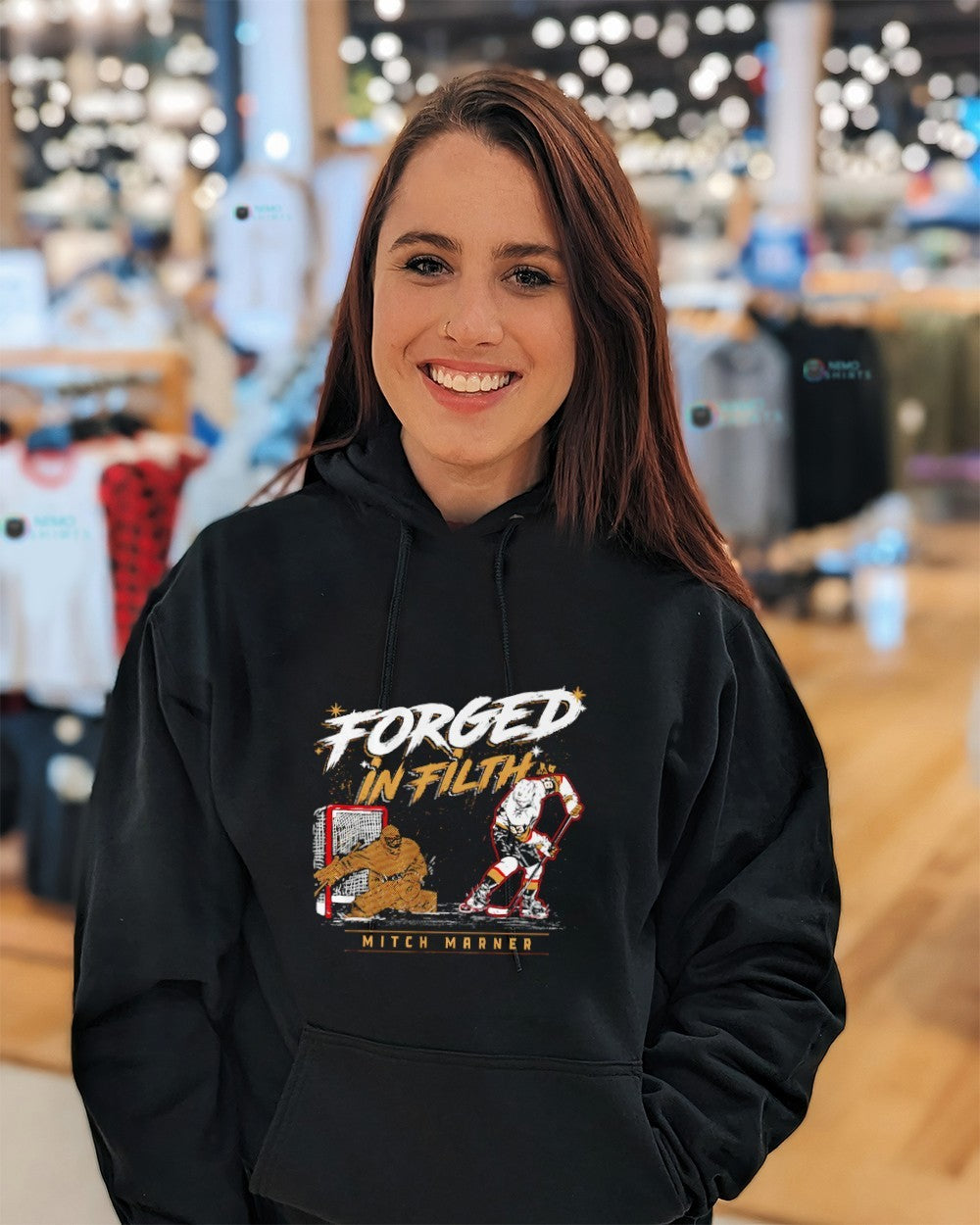 Mitch Marner Vegas forged in filth shirt