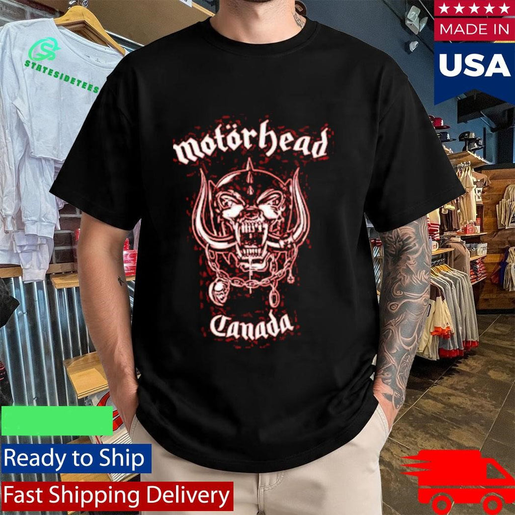 Motorhead World Cup Canada Shirt