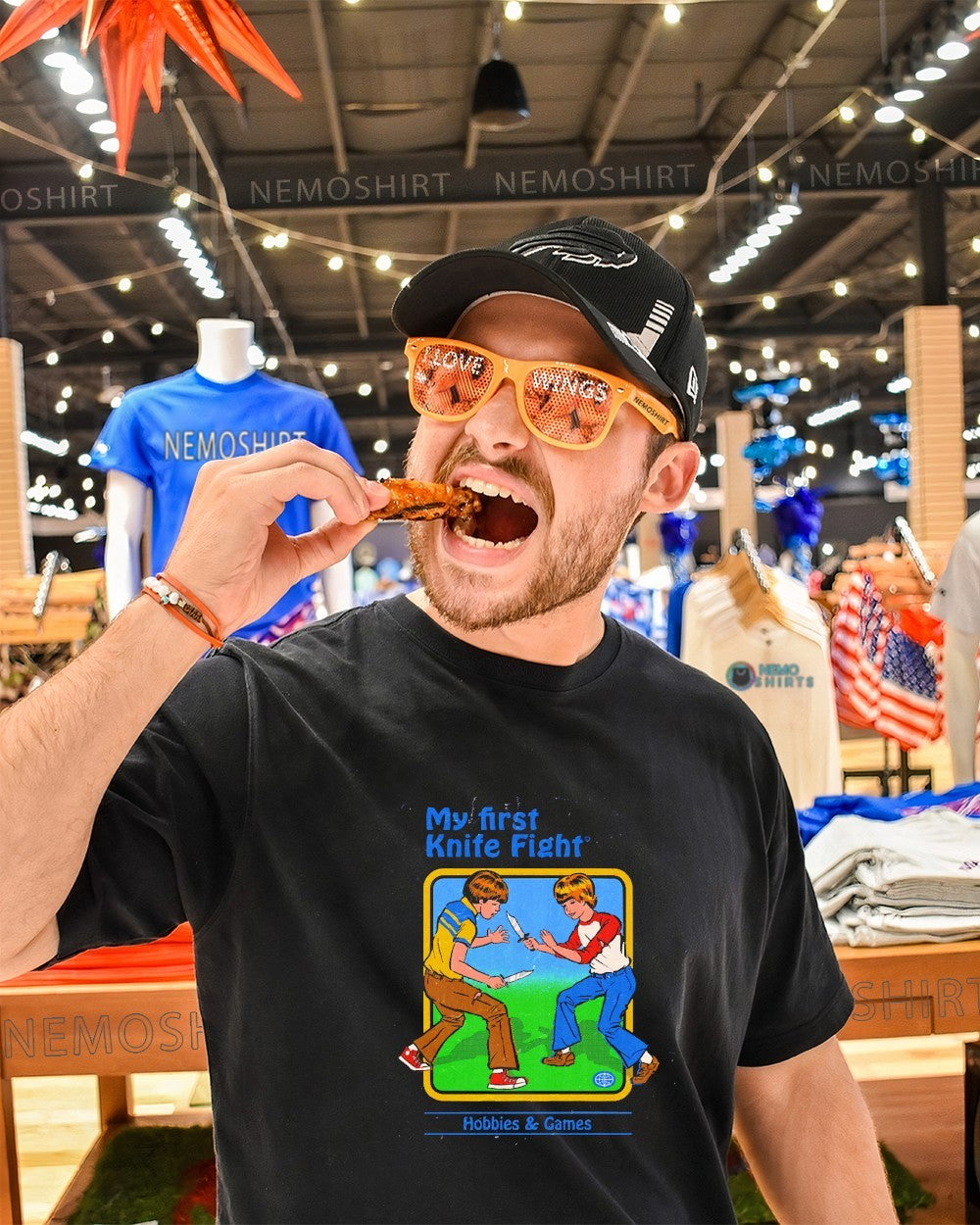 My first Knife Fight Hobbies and Games shirt