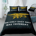 NAVY SEALS NO EASY DAY Bedding Set (Duvet Cover & Pillow Shams)