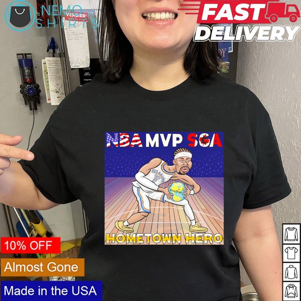 NBA MVP SGA hometown hero Shai wins second MVP shirt