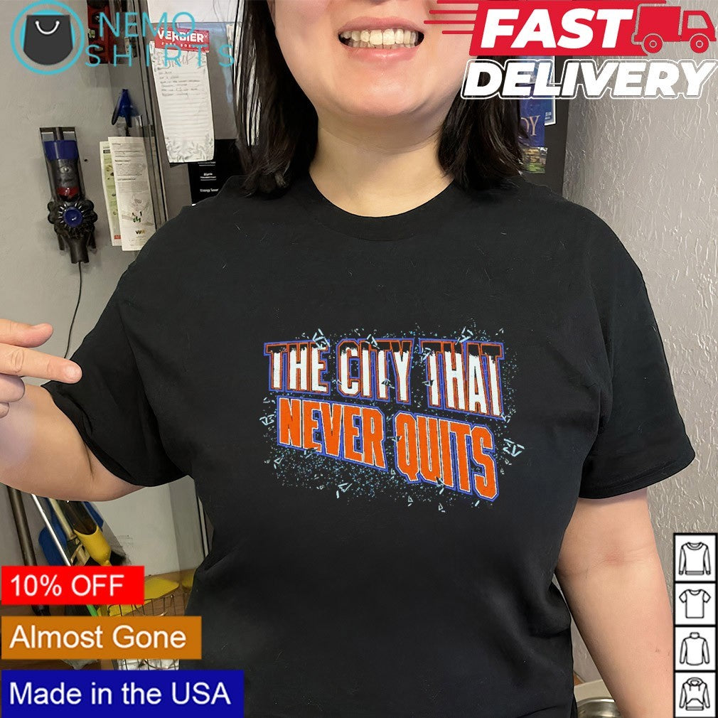 New York Knicks the city thai never quits shirt