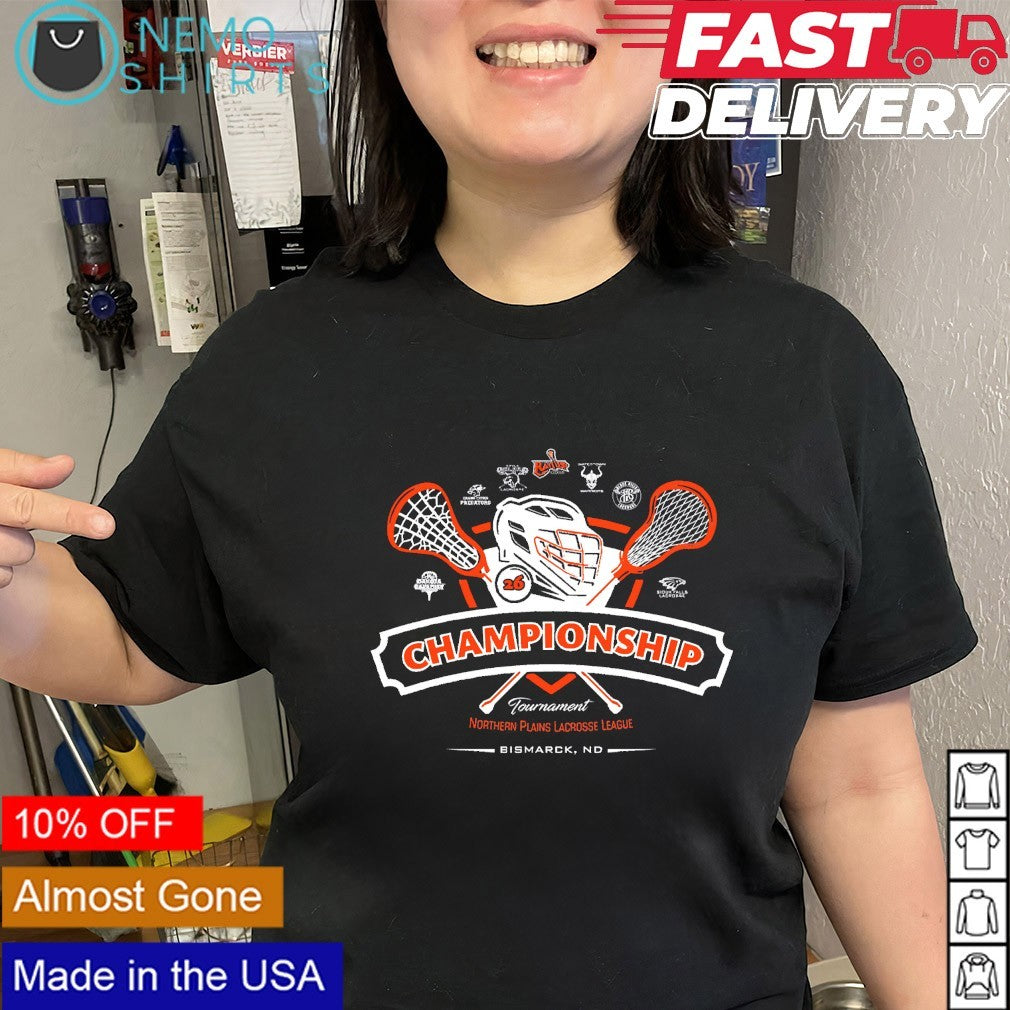 Northern Plains Lacrosse League 2026 Championship Tournament Bismarck ND shirt