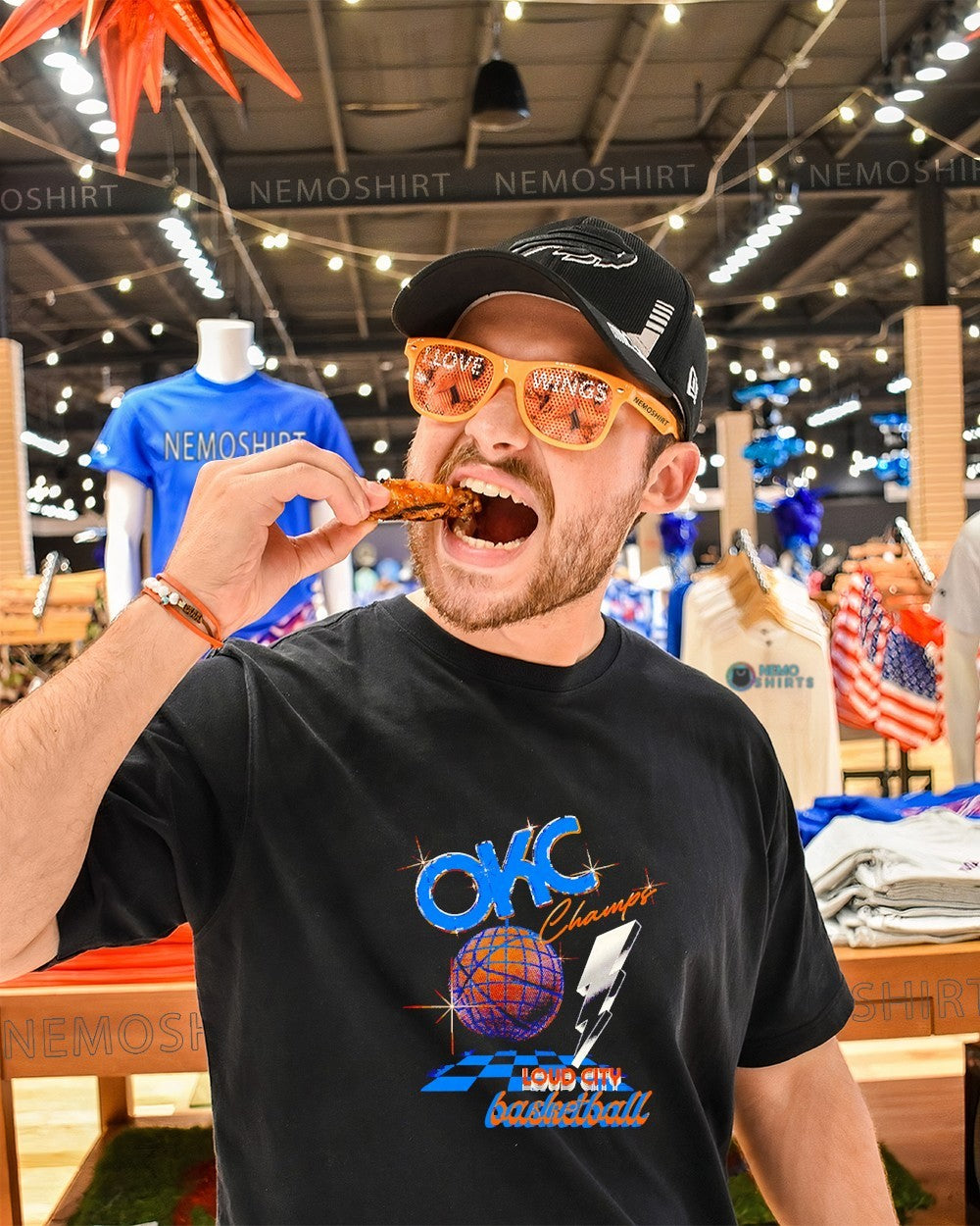 OKC Thunder champs Loud City basketball shirt