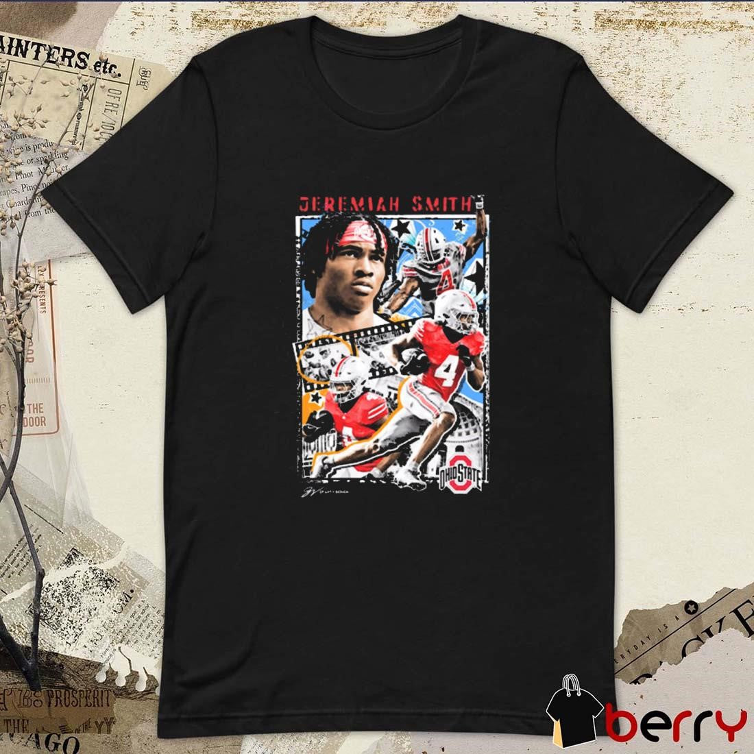 2024 Jeremiah Smith Highlight Collage Ohio State Buckeyes Graphic t-shirt