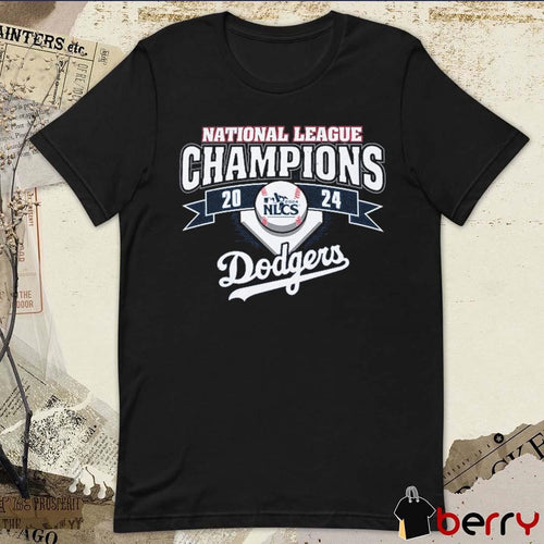 2024 Los Angeles Dodgers MLB NLCS National League Champions Franklin Vintage t-shirt