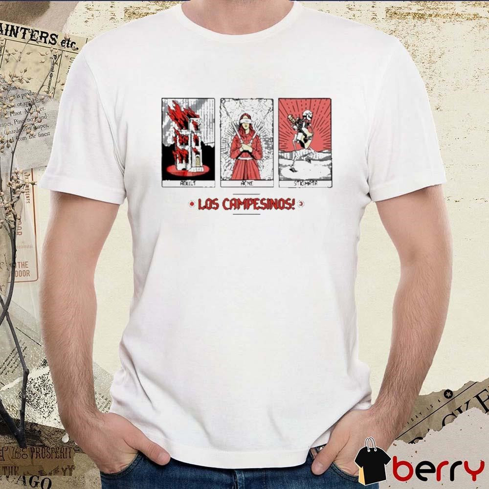 2024 Los Campesinos Mortal Joy Tour Adult Acne Stigmata t-shirt