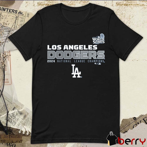 2024 MLB World Series Los Angeles Dodgers Royal National League Champions Vintage t-shirt