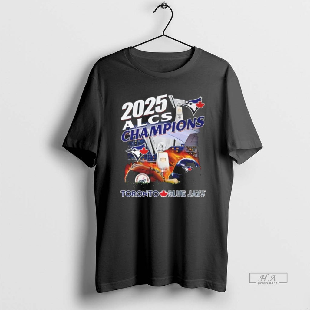 Official 2025 Alcs Champions Toronto Blue Jays Signature Vintage