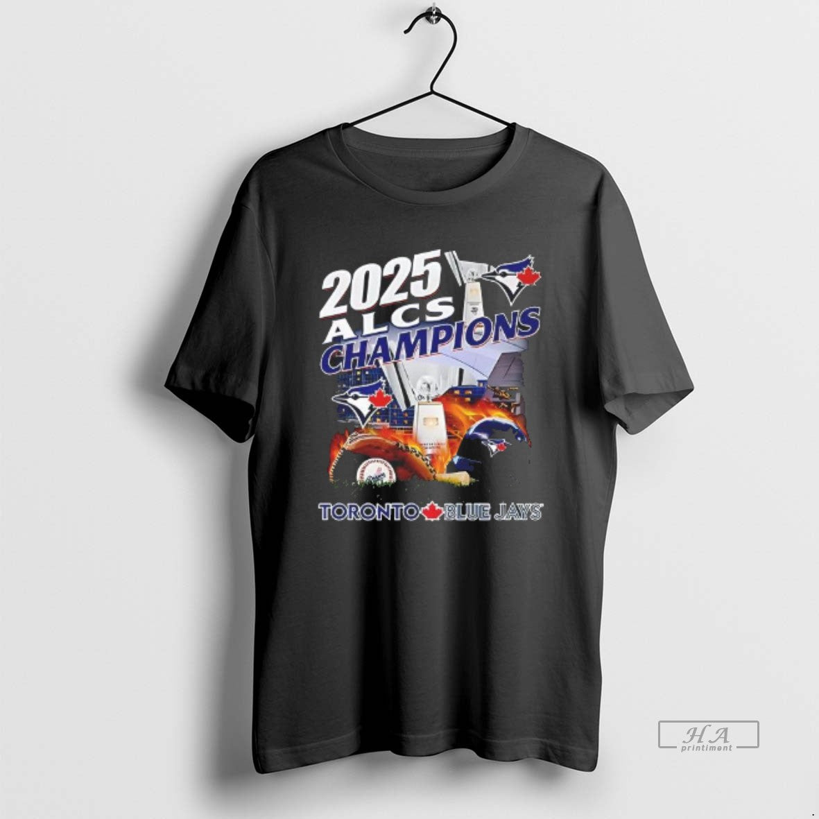 Official 2025 Alcs Champions Toronto Blue Jays Signature Vintage