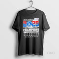 Official 2025 Back To Back Los Angeles Dodgers National League Champions All Times