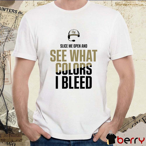 2025 Slice Me Open And See What Colors I Bleed Georgia Tech Football t-shirt