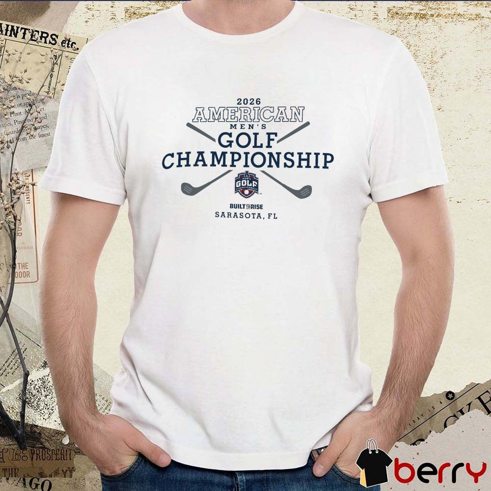 2026 American Athletic Men’s Golf Championship Sarasota FL t-shirt