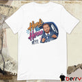 2026 Honk The Horn Justin Horne White KSAT 12 ABC Expect More Caricature t-shirt