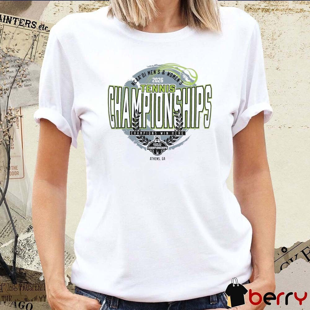 2026 NCAA Division I Tennis Championships Athens, Georgia Dan Magill Tennis Complex t-shirt
