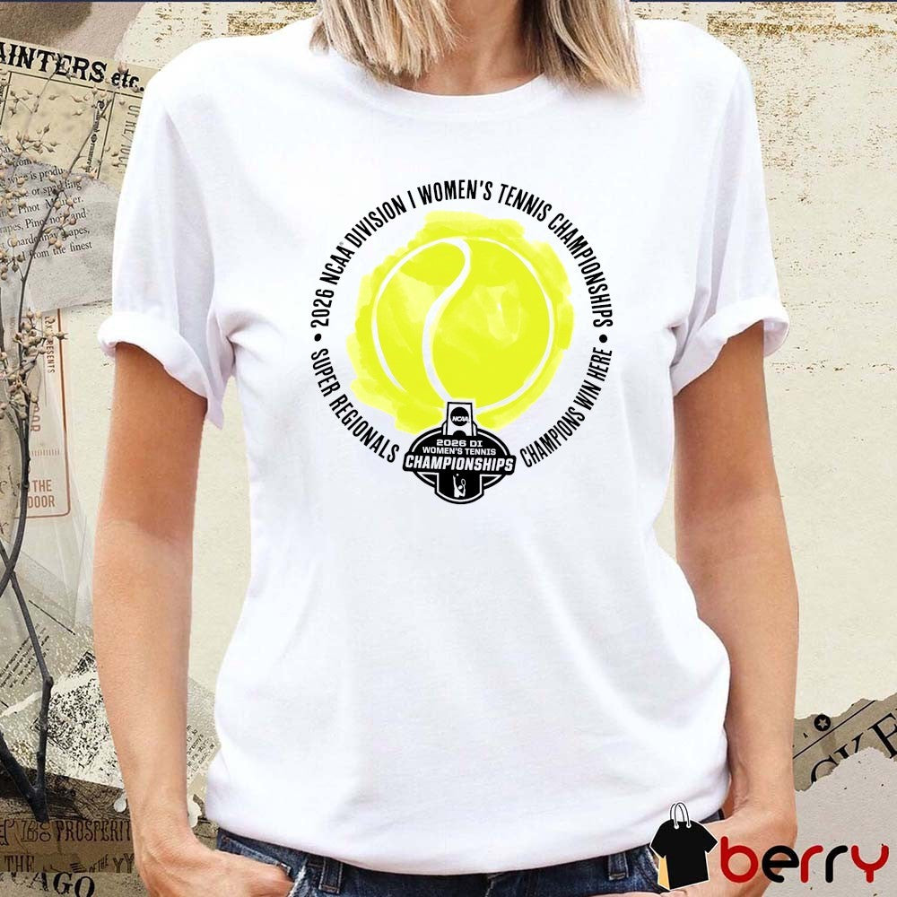2026 NCAA Division I Women’sTennis Super Regionals Championships Logo t-shirt