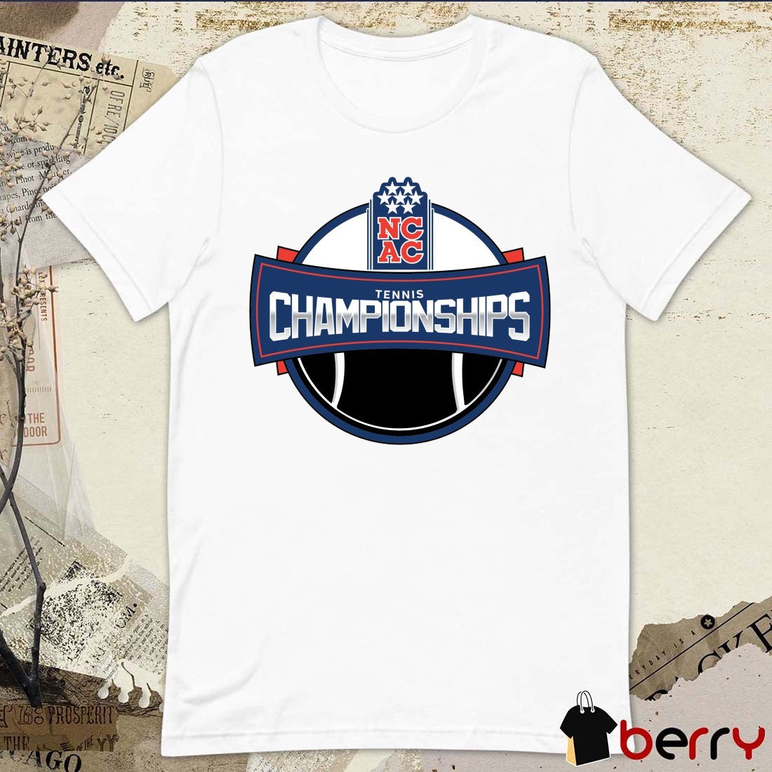 2026 NCAC Men’s Tennis Tournament Championships Logo t-shirt