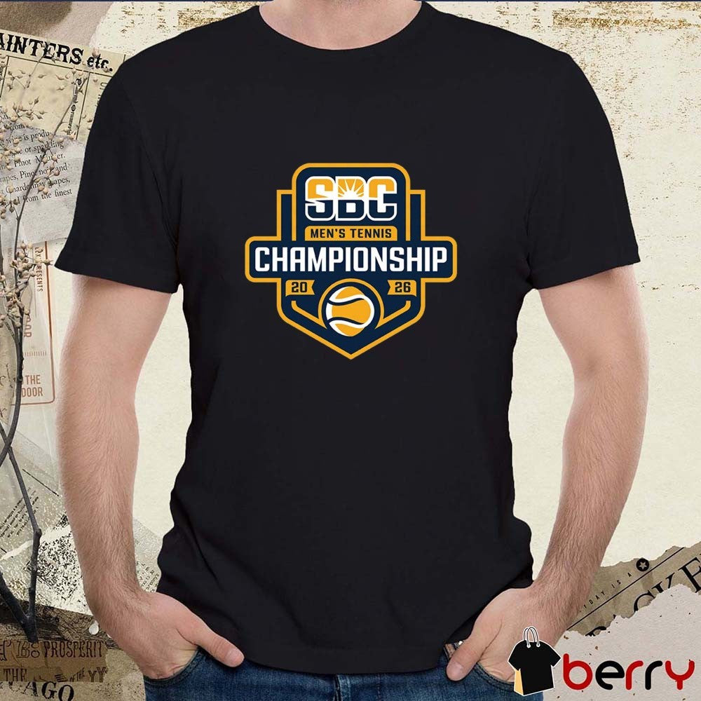 2026 SBC Men’s Tennis Championship Logo t-shirt