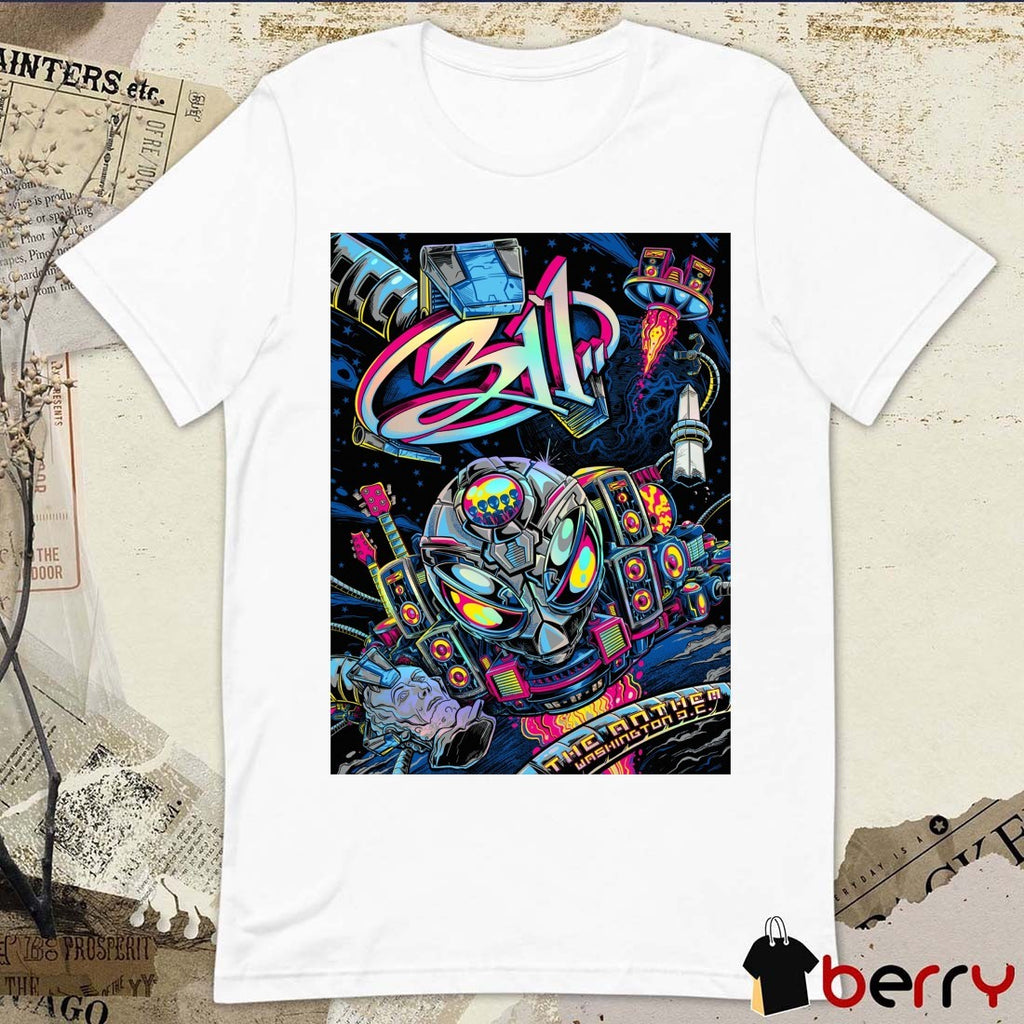 311 Band Tour The Anthem Washington DC June 27 2025 Poster t-shirt