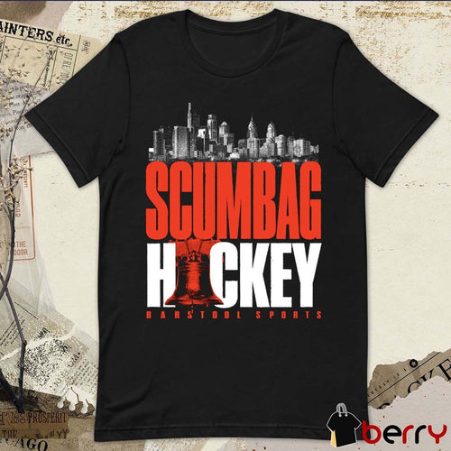 A City Of Scumbags Hockey Barstool Sports City Line Philadelphia 2026 t-shirt