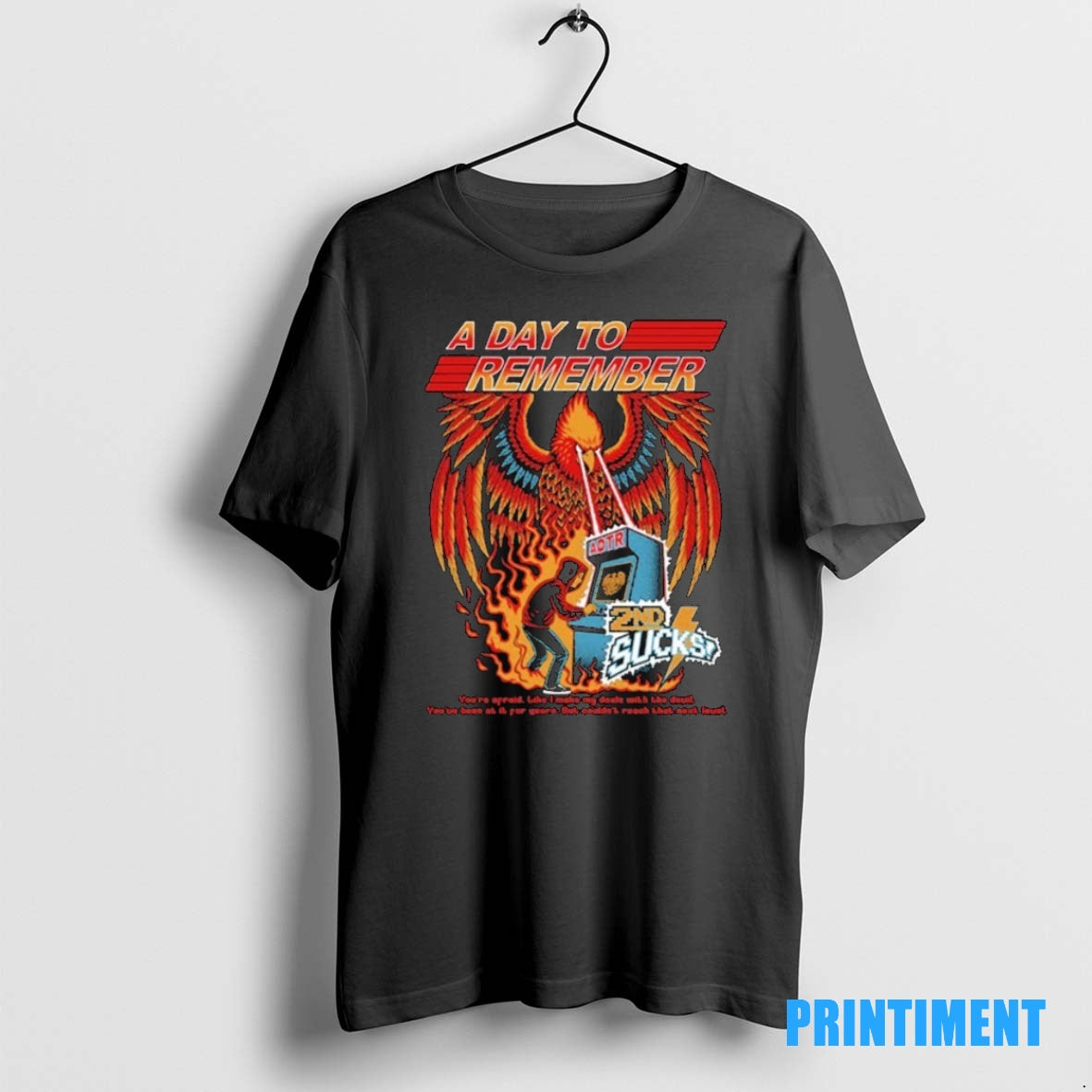 Official A Day To Remember 2nd Sucks Phoenix Tee Sweater