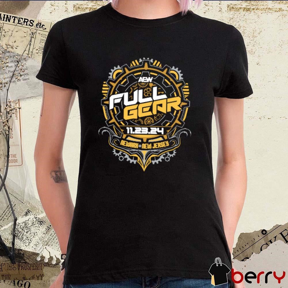 AEW Full Gear 11 23 2024 Event Newark New Jersey t-shirt