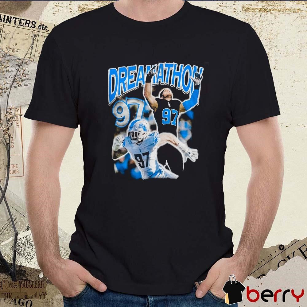 Aidan Hutchinson Detroit Lions NFL Dream Graphic t-shirt