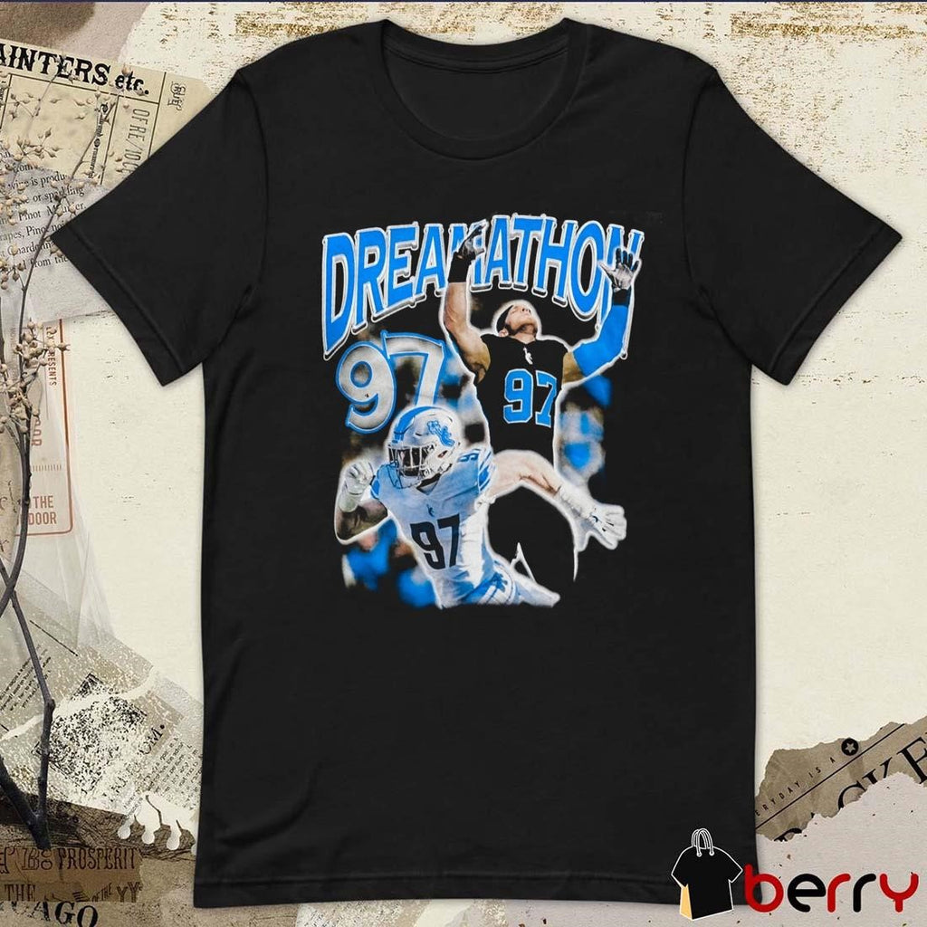 Aidan Hutchinson Detroit Lions NFL Dream Graphic t-shirt
