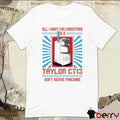 All I Want For Christmas Is A Taylor C713 Soft Serve Machine Cream Team Ugly Christmas Sweater 2025 t-shirt