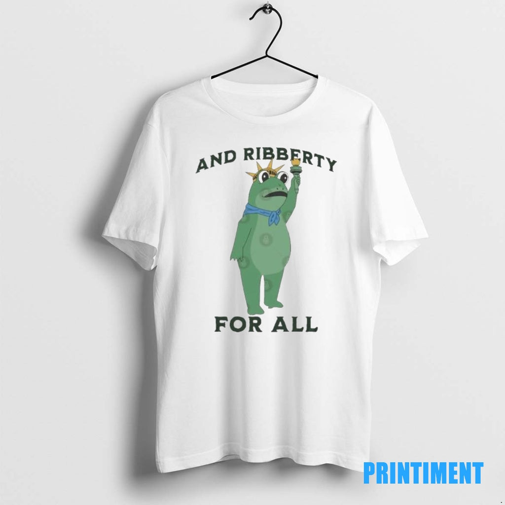 Official And Ribberty For All Portland Frogs Statue Of Liberty Tee Sweater