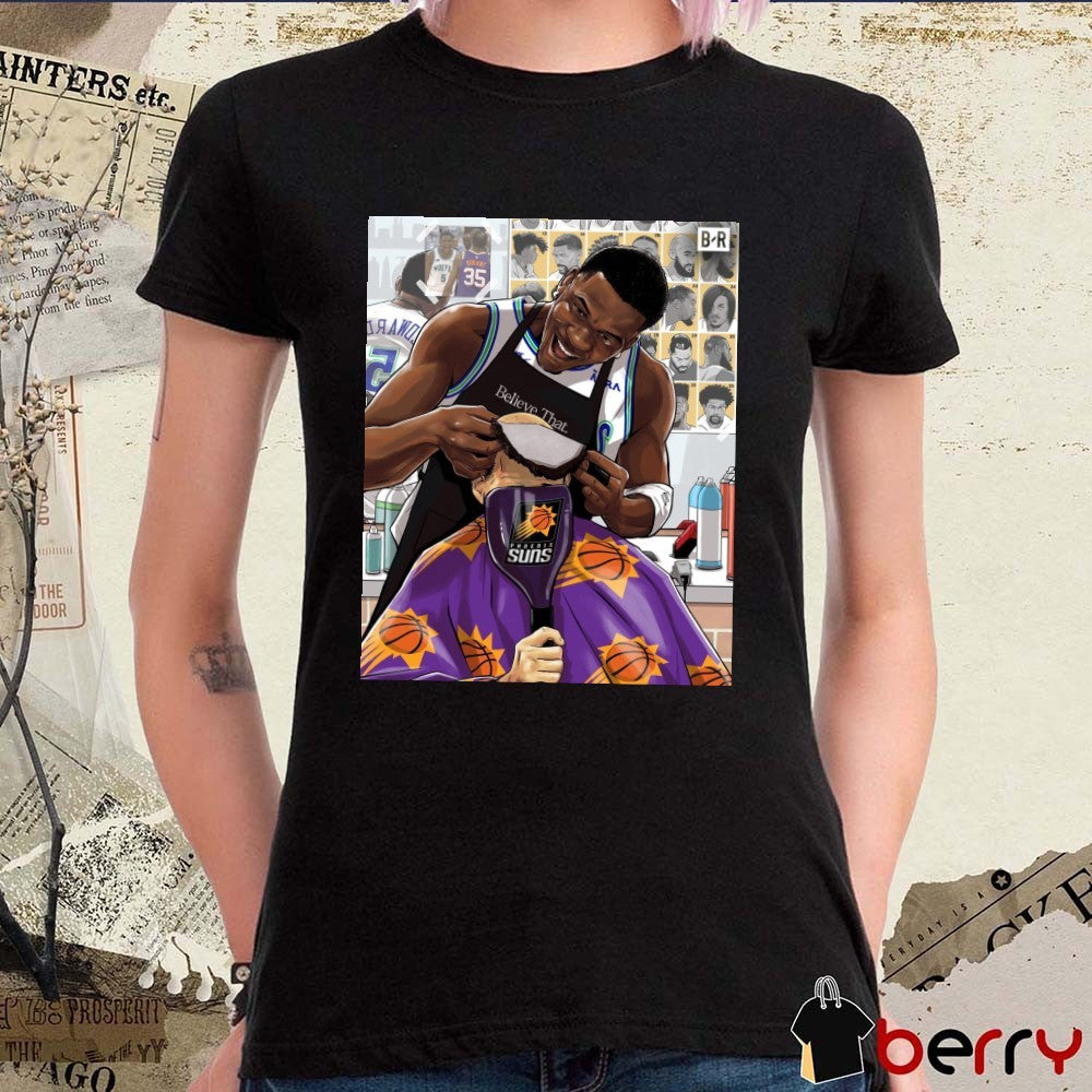 Anthony Edwards Devin Booker The Greatest Bleacher Report NBA Graphic t-shirt