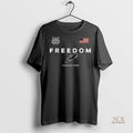 Official Arizona Wildcats X Charlie Kirk Freedom Its All About Jesus Signature Shirt