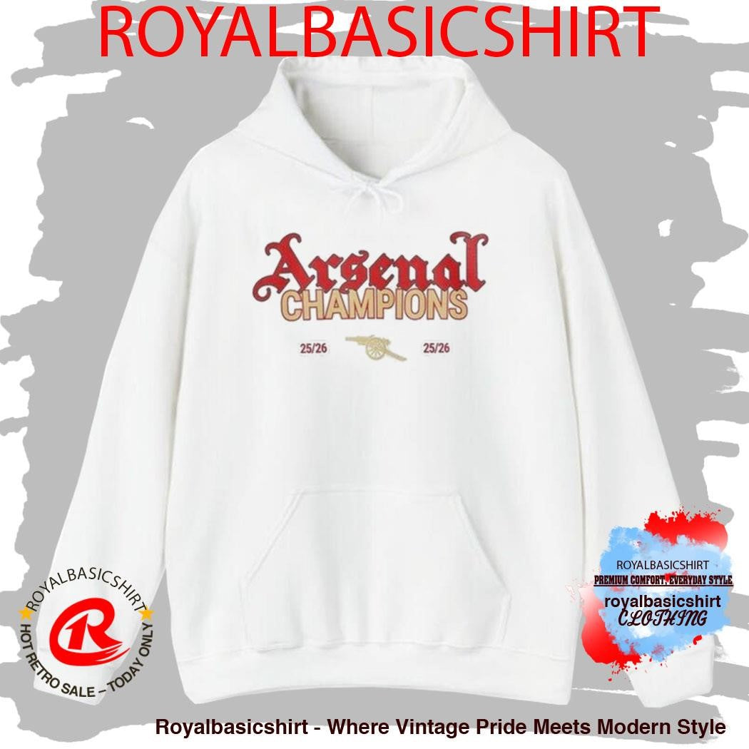 Arsenal Premier League Champions 2025 2026 Shirt
