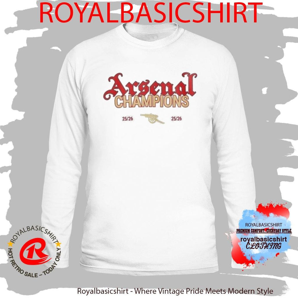 Arsenal Premier League Champions 2025 2026 Shirt