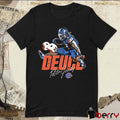 Ashton Jeanty Boise State Broncos Signature Deuce Vintage Graphic t-shirt