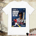 Atlanta Braves Congratulations To Ronald Acuña Jr. Comeback Player Of The Year 2025 Poster t-shirt