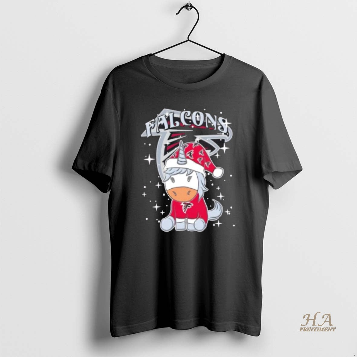 Official Atlanta Falcons Football X Unicorn Merry Christmas