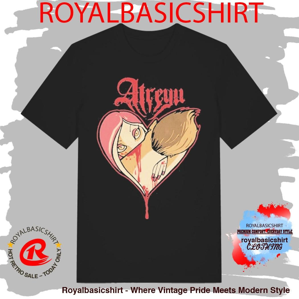 Atreyu Blood Heart Shirt