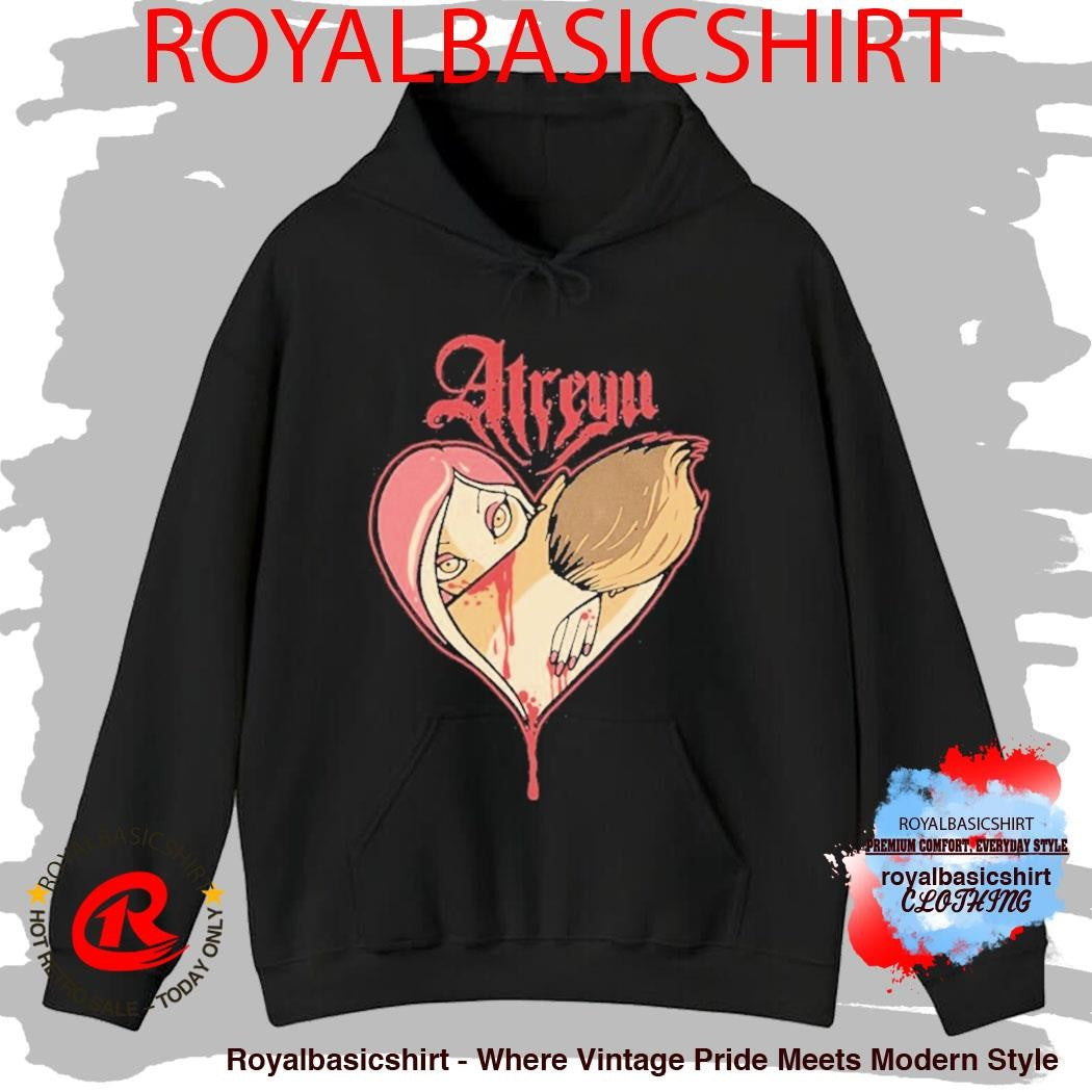 Atreyu Blood Heart Shirt
