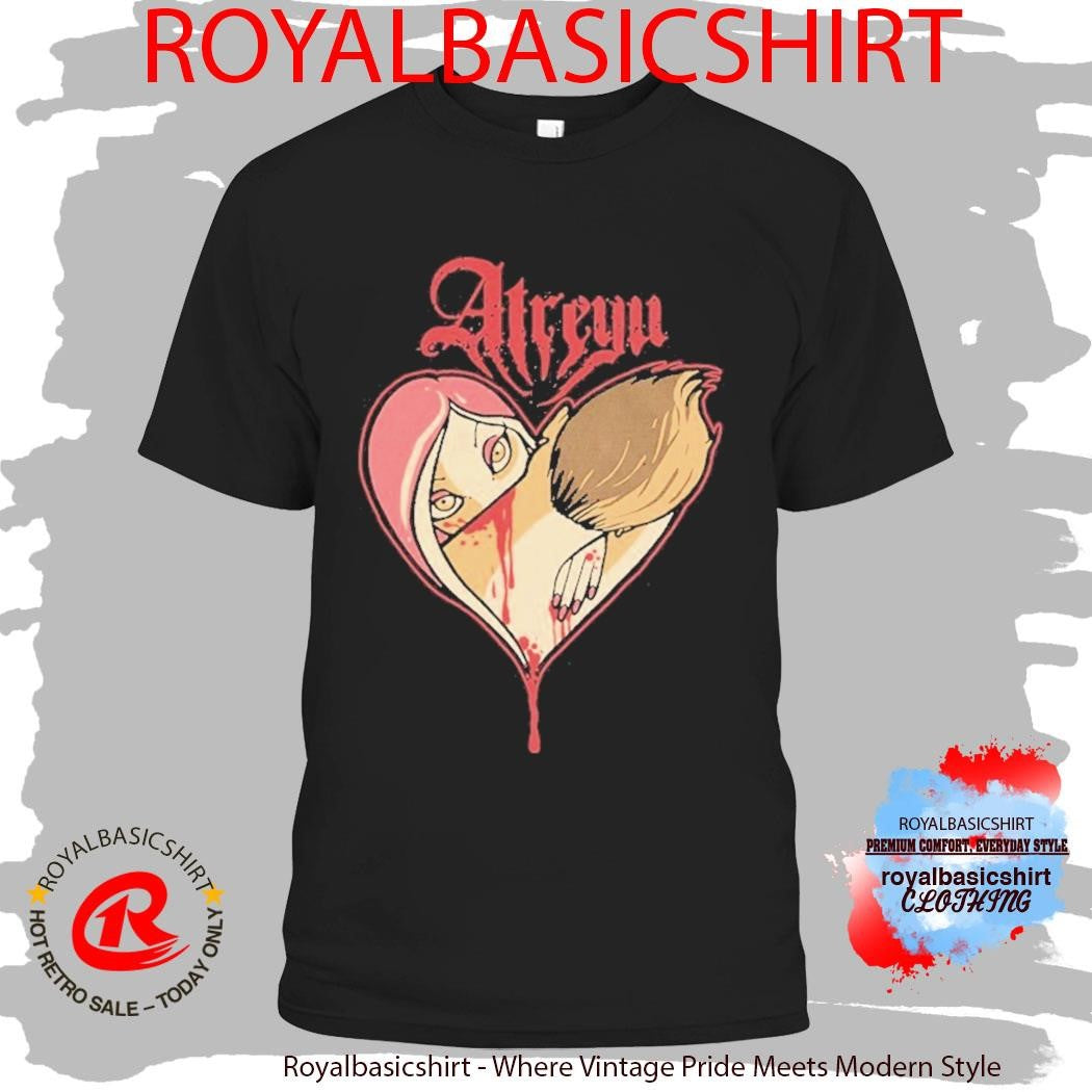 Atreyu Blood Heart Shirt