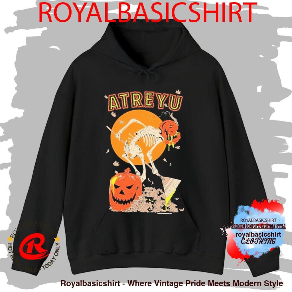 Atreyu Halloween Austin Pardun Skeleton Shirt