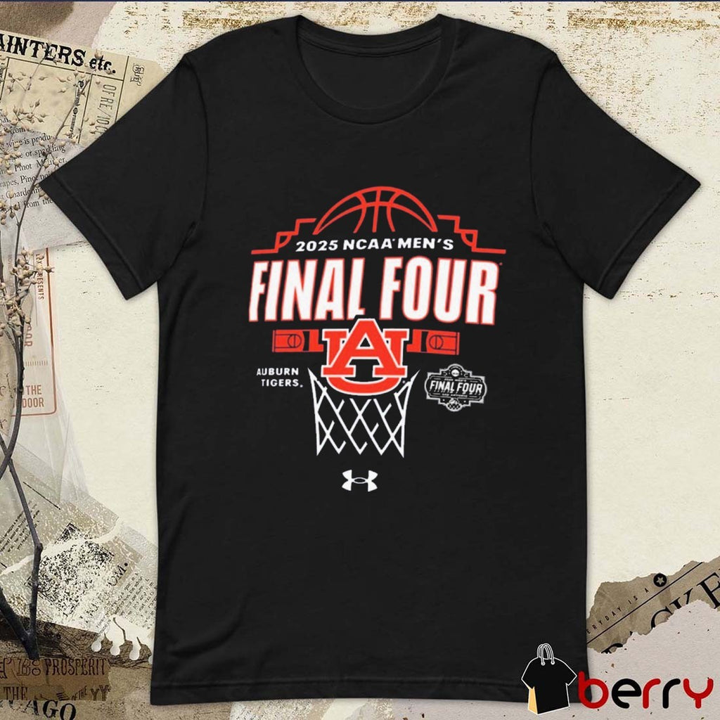 Auburn Tigers Basketball 2025 NCAA Men’s Final Four March Madness Alamo t-shirt