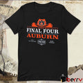 Auburn Tigers Basketball Cowboy Hat Final Four 2025 NCAA Men’s San Antonio War Eagle t-shirt