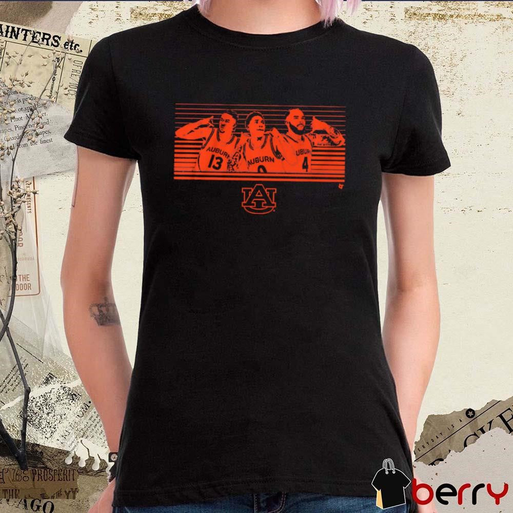 Auburn Tigers Call Johni Broome, Miles Kelly and Tahaad Pettiford NCAA Southeastern Conference Painitng t-shirt