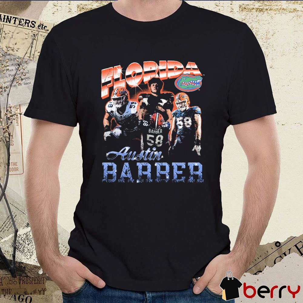 Austin Barber Florida Gators Vintage Graphic t-shirt