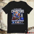 BYU Cougars Beat Colorado Alamo Bowl 2024 Champions 36 – 14 Score Dec 28 At The Alamodome In San Antonio Mascot t-shirt
